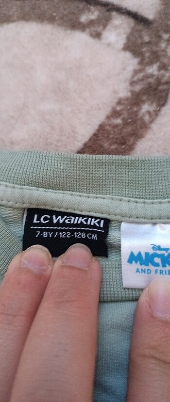 7 Yaş Beden yeşil Renk LCW takım