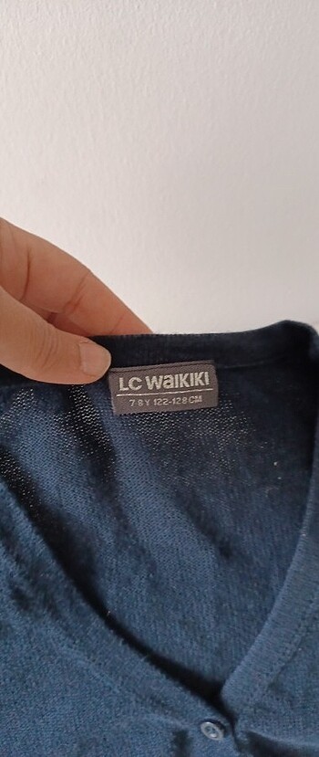 7 Yaş Beden lacivert Renk Lcw hırka