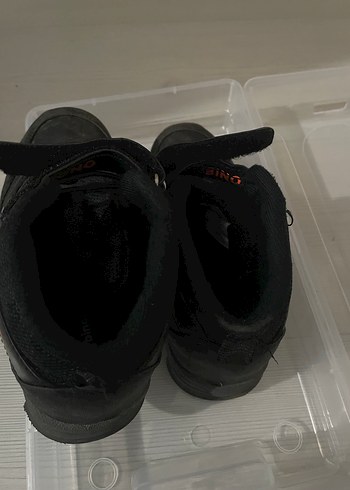 Diğer Erkek Çocuk Siyah Biker Bot Velcro
