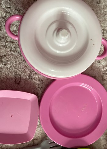 Renkli Plastik Oyuncak Mutfak Seti - Görsel 3