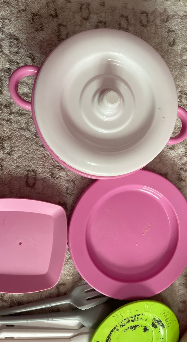 Renkli Plastik Oyuncak Mutfak Seti - Görsel 3