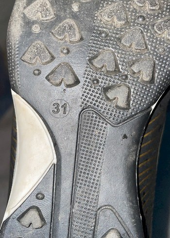 Siyah Erkek Futbol Ayakkabısı Velcro - Görsel 3