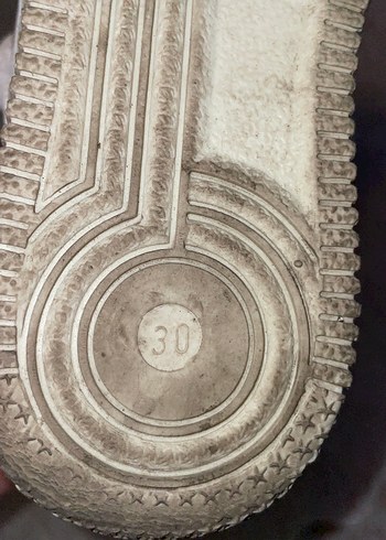 Erkek Çocuk Beyaz Cırt Cırtlı Spor Ayakkabı - Görsel 3