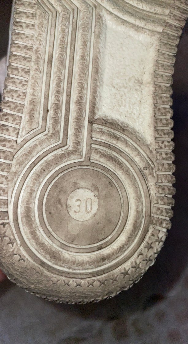 Erkek Çocuk Beyaz Cırt Cırtlı Spor Ayakkabı - Görsel 3