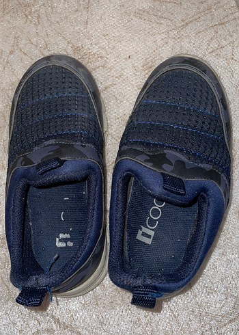 Erkek Çocuk Mavi Velcro Spor Ayakkabı - Görsel 2