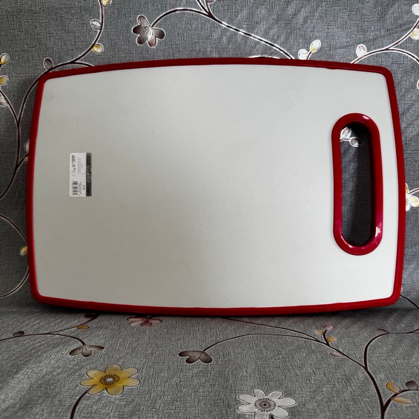 Kırmızı Kenarlı Kesme Tahtası - Görsel 5