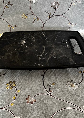 Siyah Mermer Desenli Kaydırmaz Mouse Pad - Görsel 4
