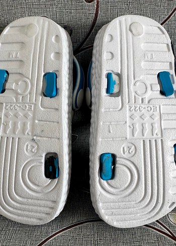 Renkli Erkek Çocuk Terlikleri Velcro - Görsel 7