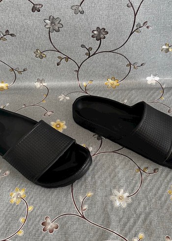 Siyah Minimalist Kadın Terlik - Görsel 5