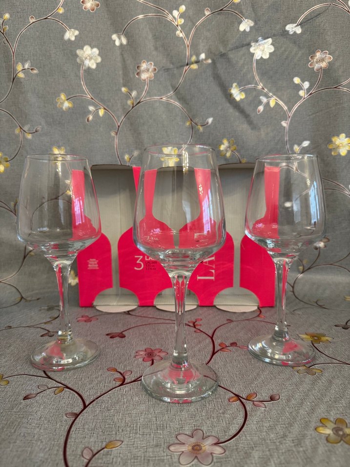 LAV 3'lü Gri Kadeh Seti - Görsel 4