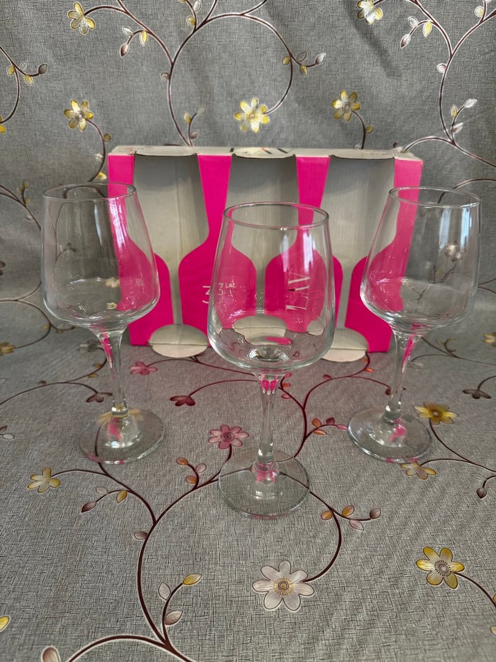 LAV 3'lü Gri Kadeh Seti - Görsel 5