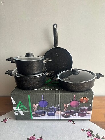 Diğer 7 parça granit set