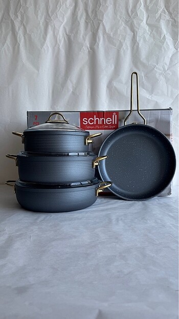 7 parça döküm set