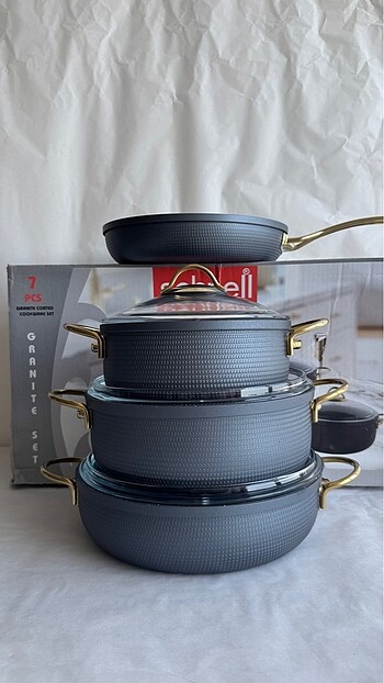 Beden 7 parça döküm set