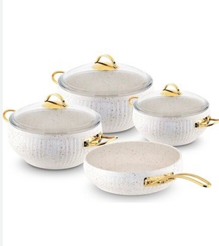 7 parça granit ezme set