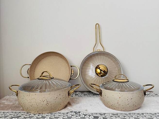 Diğer 7 parça granit set