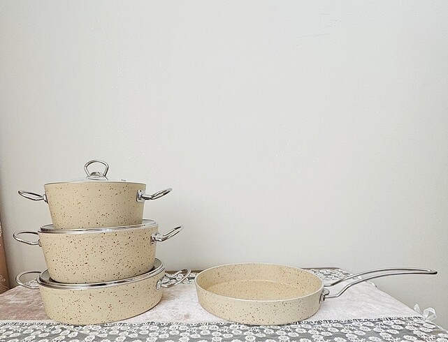 Diğer 7 parça granit set