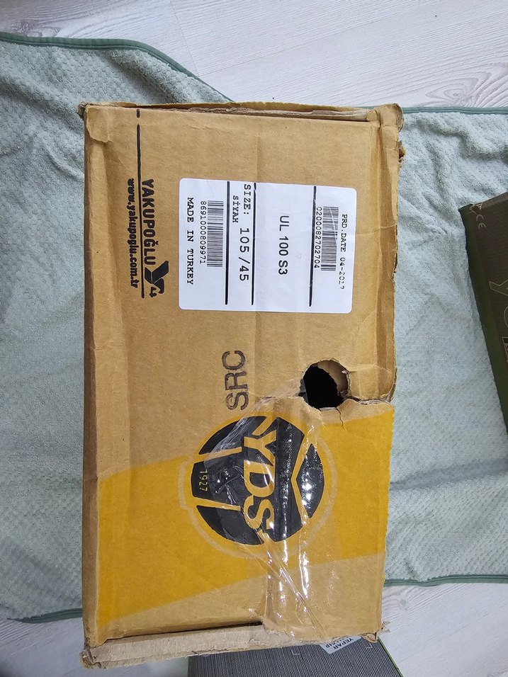 yds kompozit burunlu elektrikçi ayakkabısı - Görsel 5