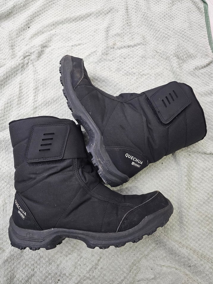 decatlon Erkek Siyah Kayak Botu Velcro Bantlı - Görsel 3