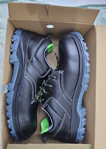 Siyah Bağcıklı Erkek Outdoor Ayakkabı - Görsel 4