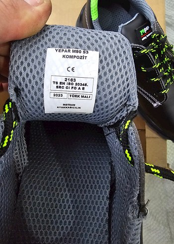 Siyah Bağcıklı Erkek Outdoor Ayakkabı - Görsel 3