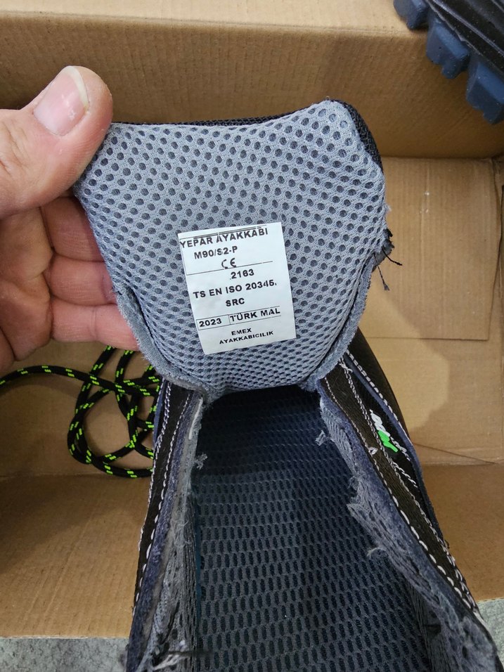 src Yeşil Baskılı Erkek Spor Outdoor Ayakkabı yepa s2 - Görsel 3