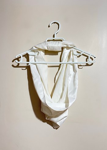 Kız Çocuk Beyaz Drapeli Bolero - Görsel 2