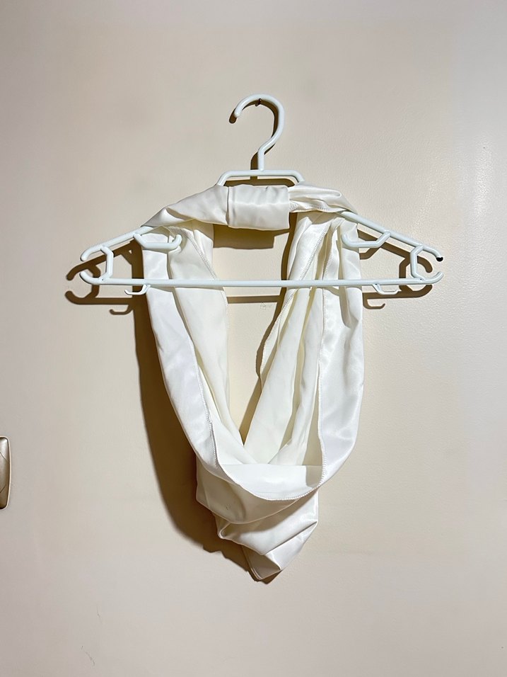 Kız Çocuk Beyaz Drapeli Bolero - Görsel 2