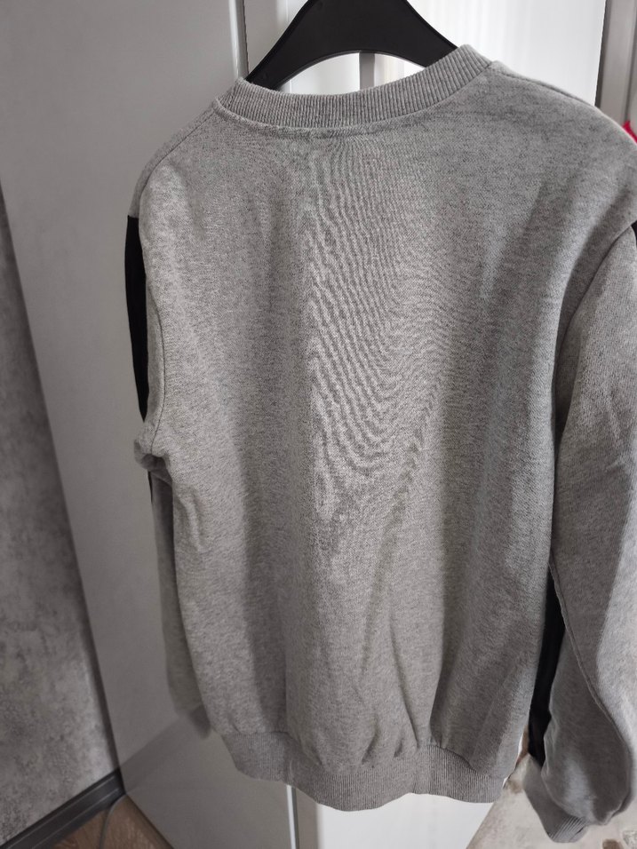 Gri Baskılı Erkek Çocuk alt üst eşofman takımı - Görsel 4