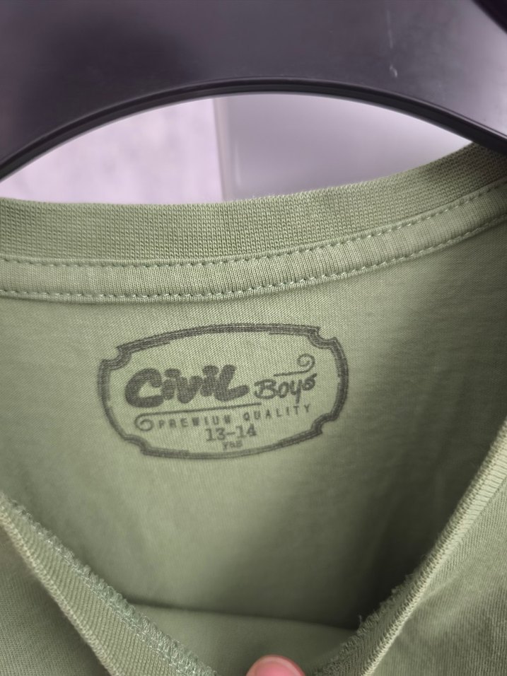 Erkek Çocuk Haki Baskılı Tişört - Görsel 2