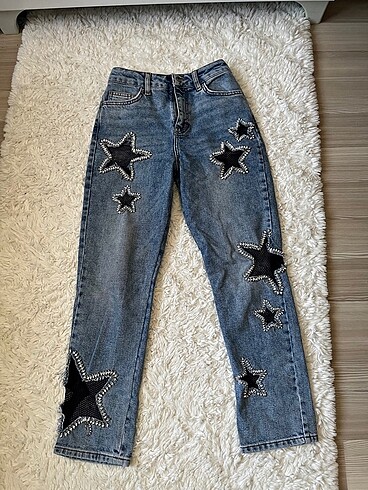 Taşlı jeans
