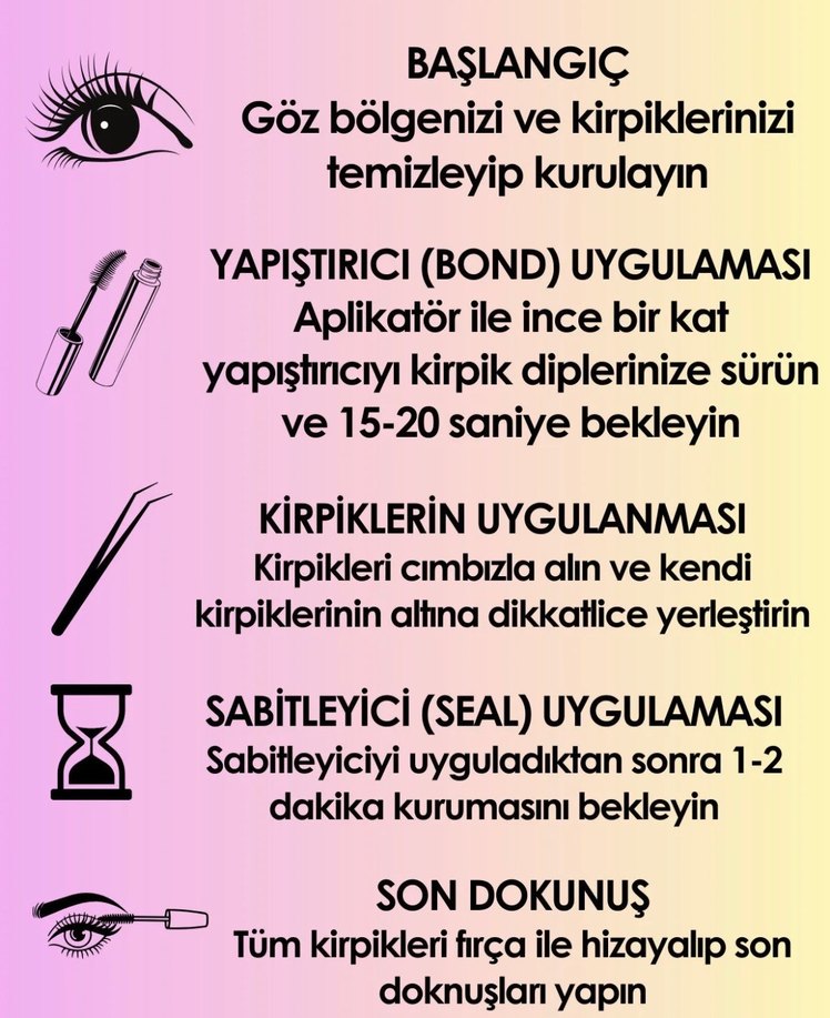 200 adet takma Kirpik Seti SATILDI - Görsel 3