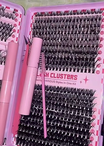 Temu Takma Kirpik Seti 720 pcs SATILDI - Görsel 3