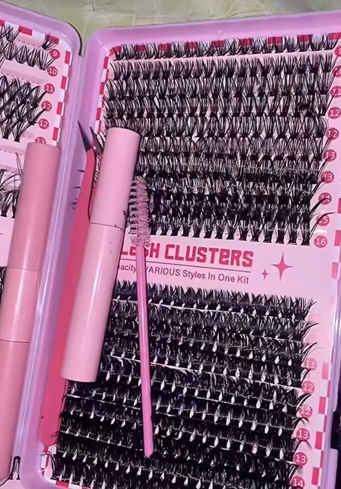 Temu Takma Kirpik Seti 720 pcs SATILDI - Görsel 3