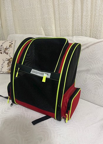 Renkli Kedi Taşıma Çantası Sırt Çantası - Görsel 4