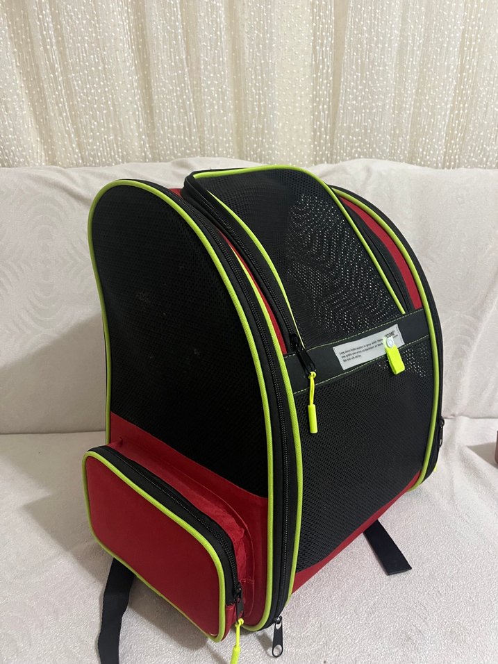 Renkli Kedi Taşıma Çantası Sırt Çantası - Görsel 5