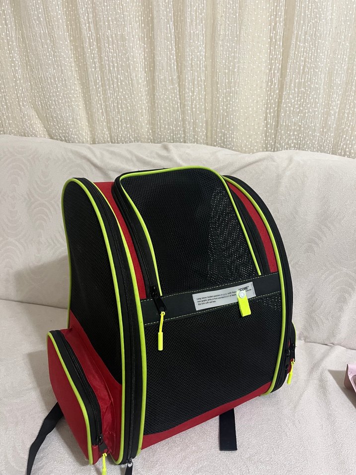 Renkli Kedi Taşıma Çantası Sırt Çantası - Görsel 2