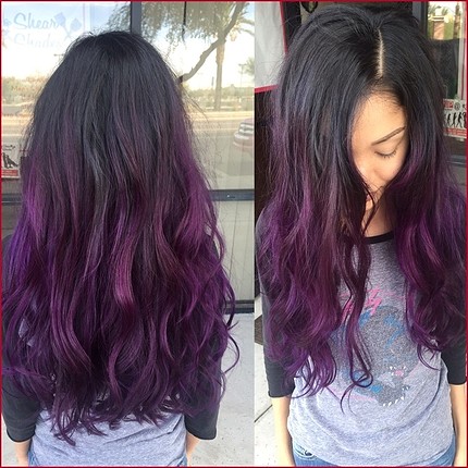 diğer Beden mor Renk manic panic vegan purple haze(mor) saç boyası