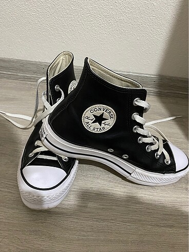 39 Beden siyah Renk Converse spor ayakkabı