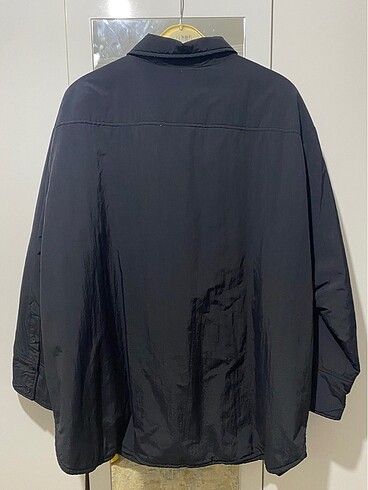 xl Beden lacivert Renk H&M yağmurluk