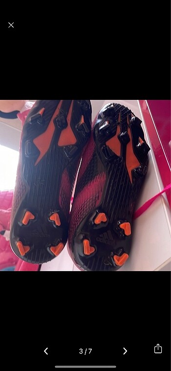 33 Beden pembe Renk Adidas krampon