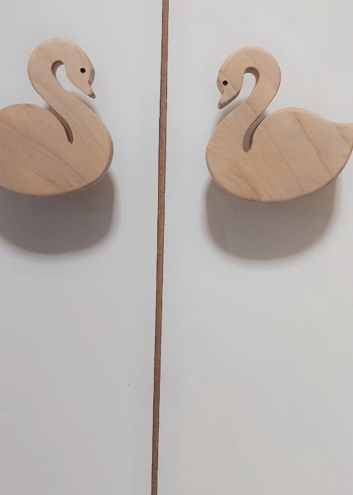 Kuğu dolap çekmece kulpu - Görsel 2