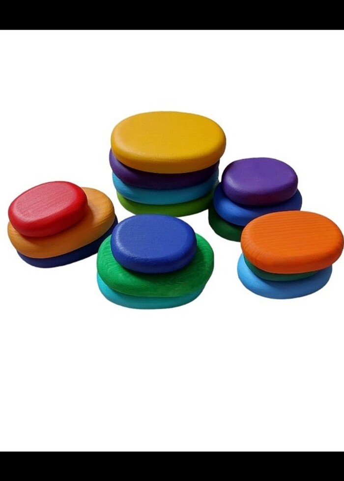 Waldorf nehir taşları - Görsel 5