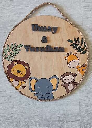 Çocuk odası kapı & duvar aksesuarı - Görsel 4