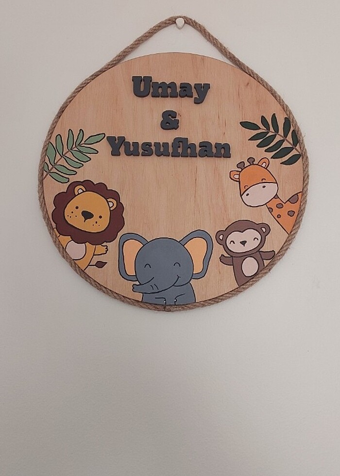 Çocuk odası kapı & duvar aksesuarı - Görsel 2