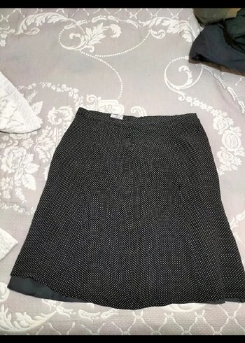 Urban Outfitters Siyah Midi Şifon Etek