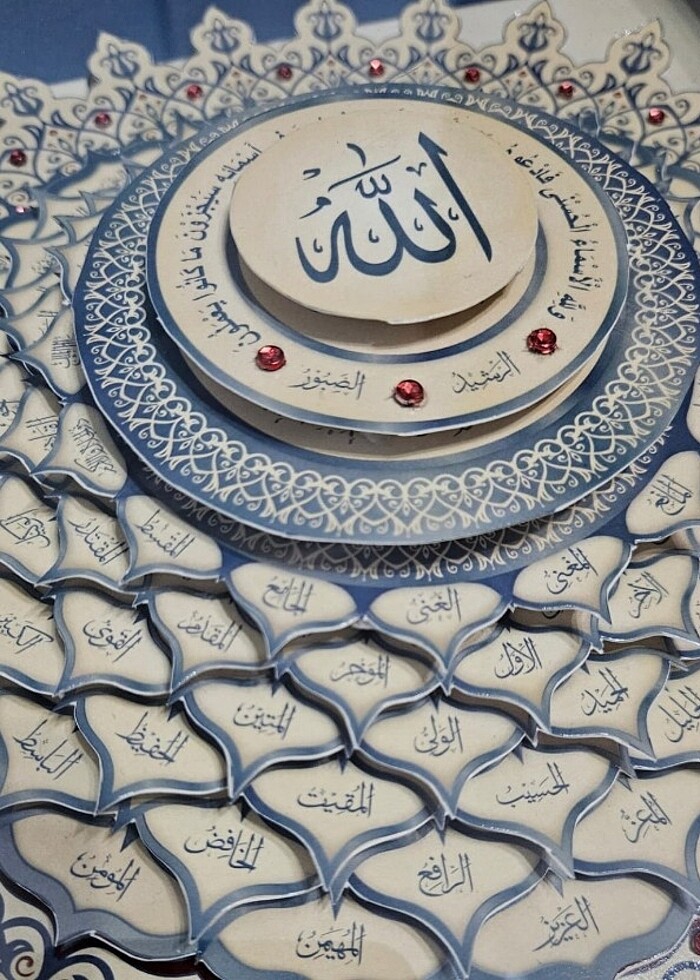 Kağıt rölyef tablo - Görsel 2