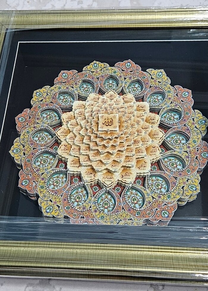 Kağıt rölyef tablo - Görsel 2