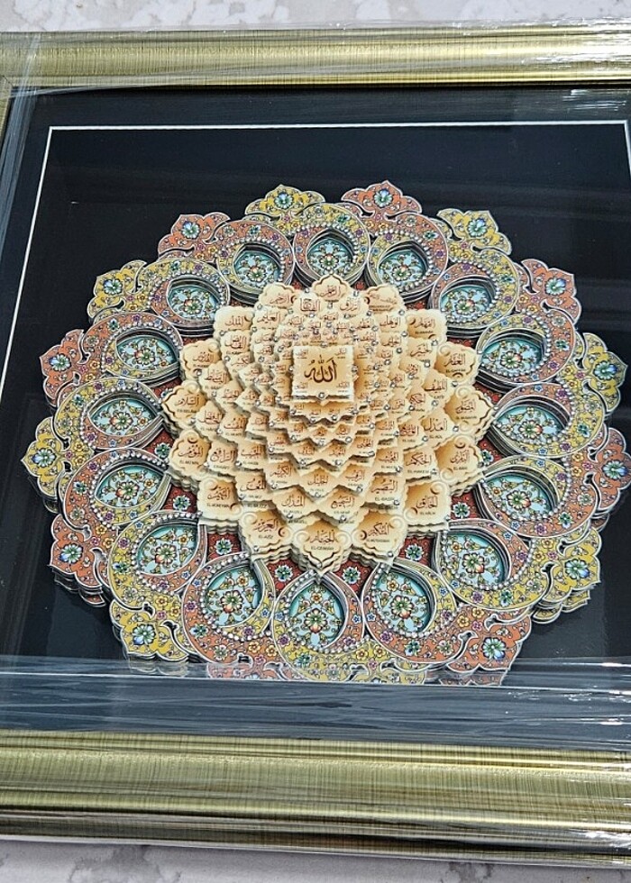 Kağıt rölyef tablo - Görsel 3