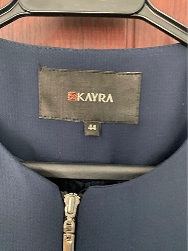 44 Beden lacivert Renk Kayra pardesü